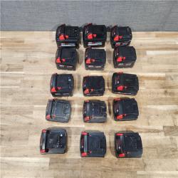 HOUSTON LOCATION - AS - IS MILWAUKEE BATTERY PACK QTY - 15