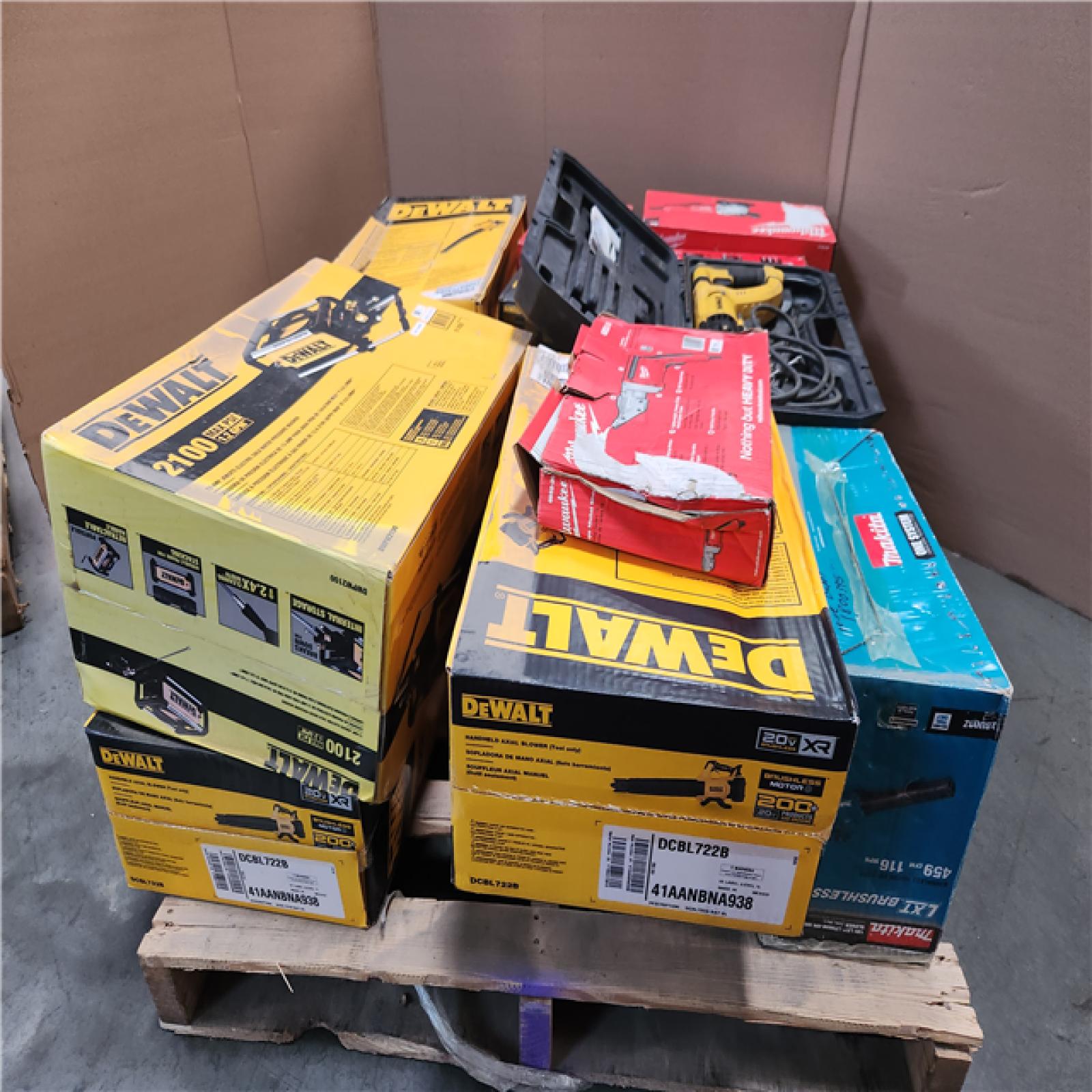 CALIFORNIA AS-IS TOOL PALLET