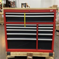 DALLAS LOCATION -  Milwaukee Tool Storage 52 in. W x 22 in. D Heavy Duty Red Mobile Workbench Cabinet