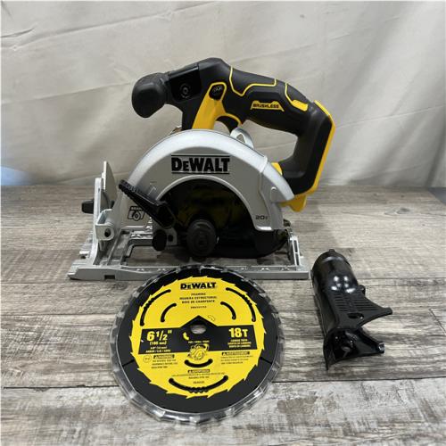 AS-IS DEWALT 20V MAX Cordless Brushless 6-1/2 in. Sidewinder Style Circular Saw (Tool Only)