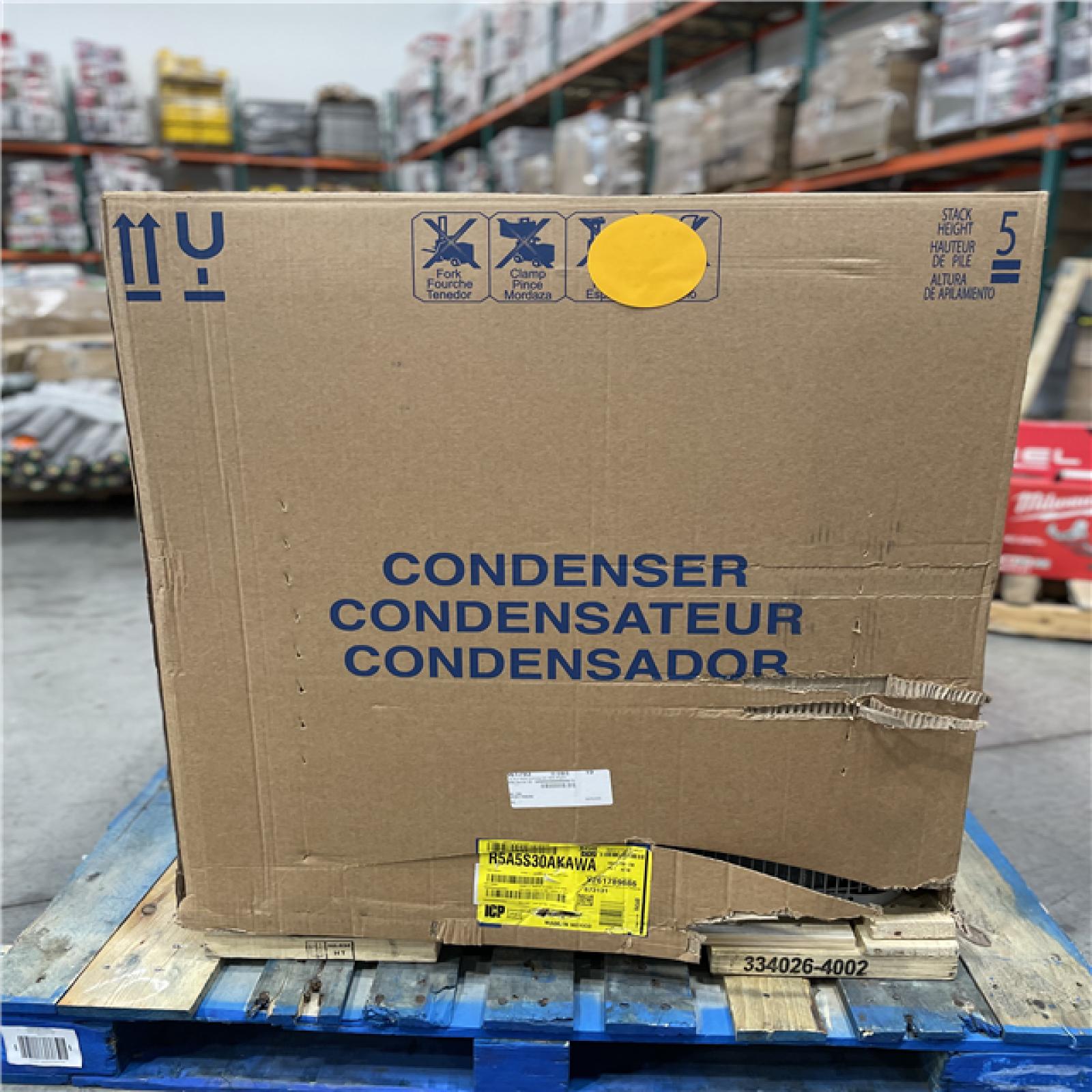 DALLAS LOCATION- AS-IS SMARTCOMFORT 2.5 Ton 14.3 Seer2 Condensing Unit R-454b