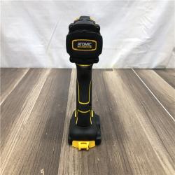 AS-IS DEWALT ATOMIC 20V MAX Lithium-Ion Cordless 1/4 in. Brushless Impact Driver Kit