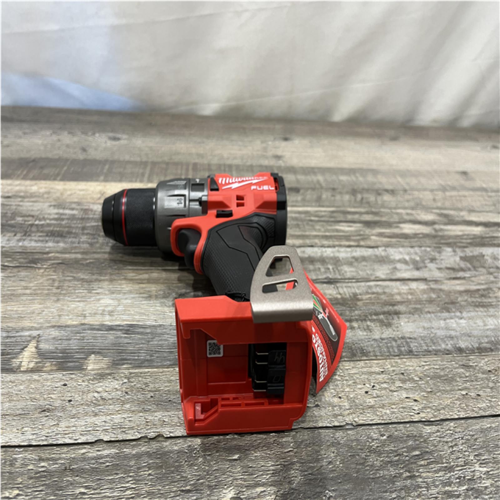 AS-IS Milwaukee FUEL 18V Lithium-Ion Brushless Cordless 1/2 in. Hammer Drill/Driver (Tool-Only)
