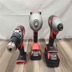AS-IS- Milwaukee M18 18-Volt Lithium-Ion Cordless 9-Tool Combo Kit with 2-Batteries  Charger and Tool Bag