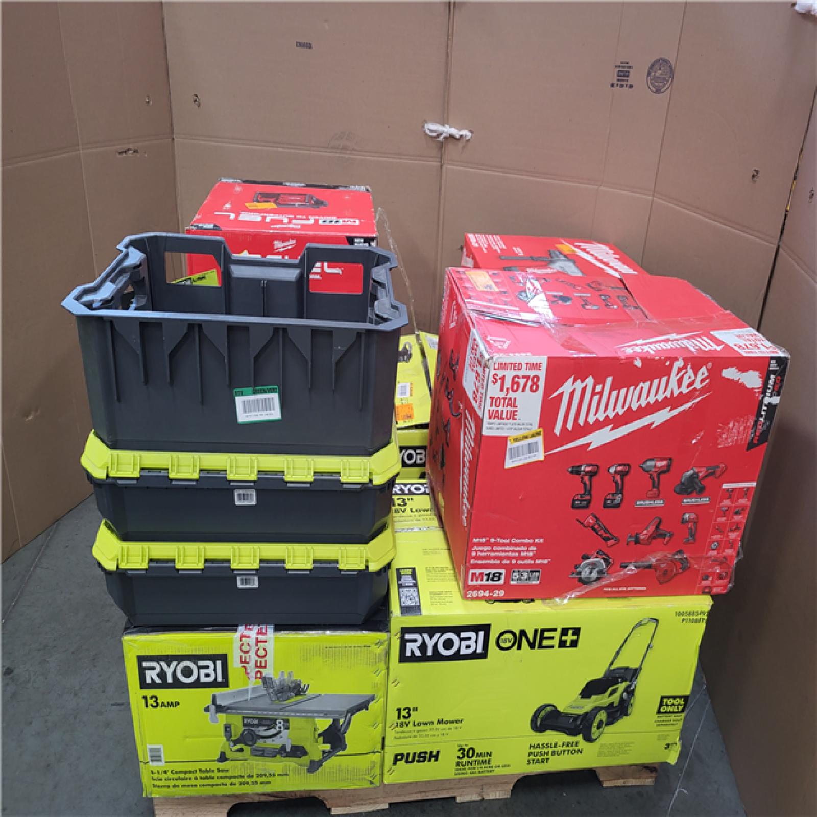 California AS-IS Tool Pallet