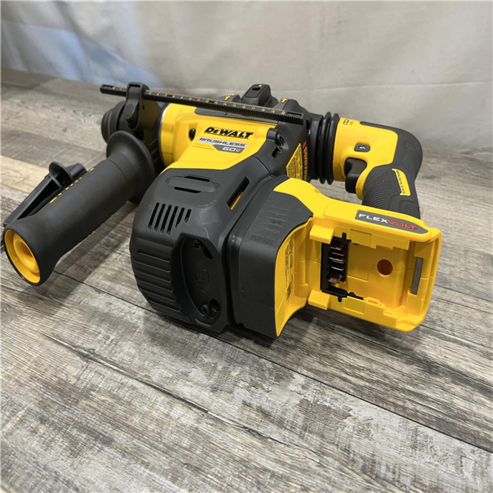 AS-IS DEWALT FLEXVOLT 60V MAX Cordless 1-1/4 in. SDS Plus Rotary Hammer (Tool Only)