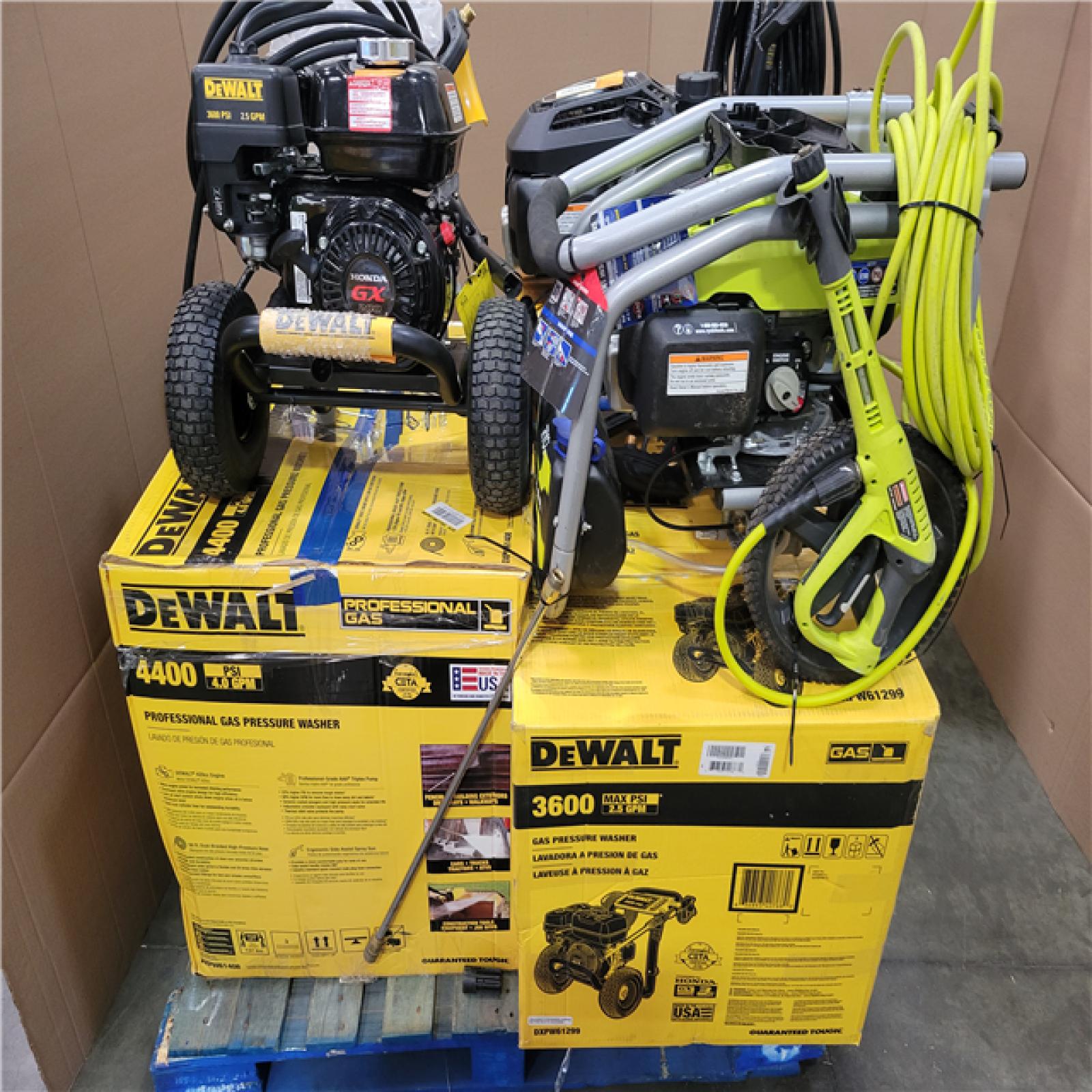 CALIFORNIA AS-IS OUTDOOR POWER EQUIPMENT