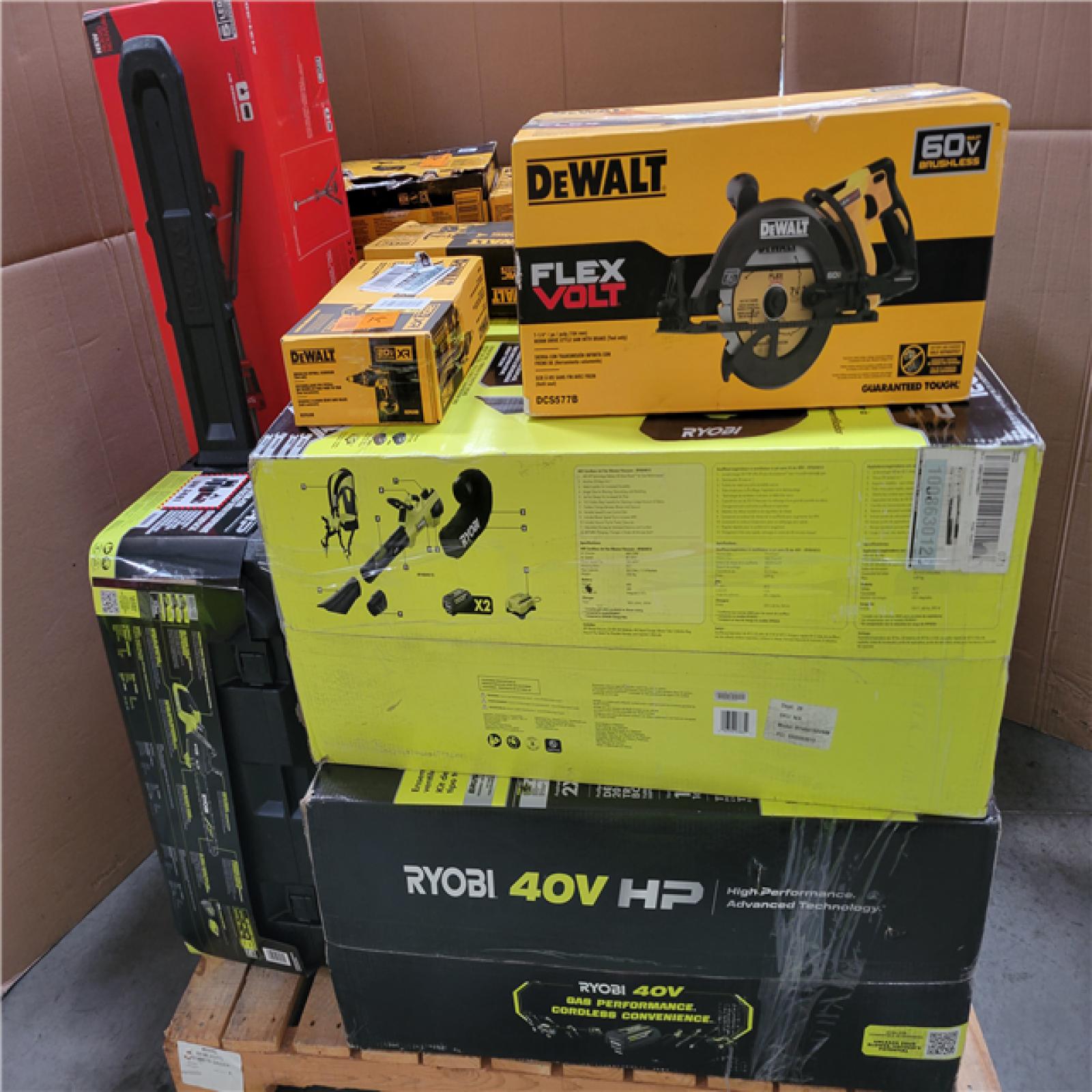 CALIFORNIA AS-IS TOOL PALLET