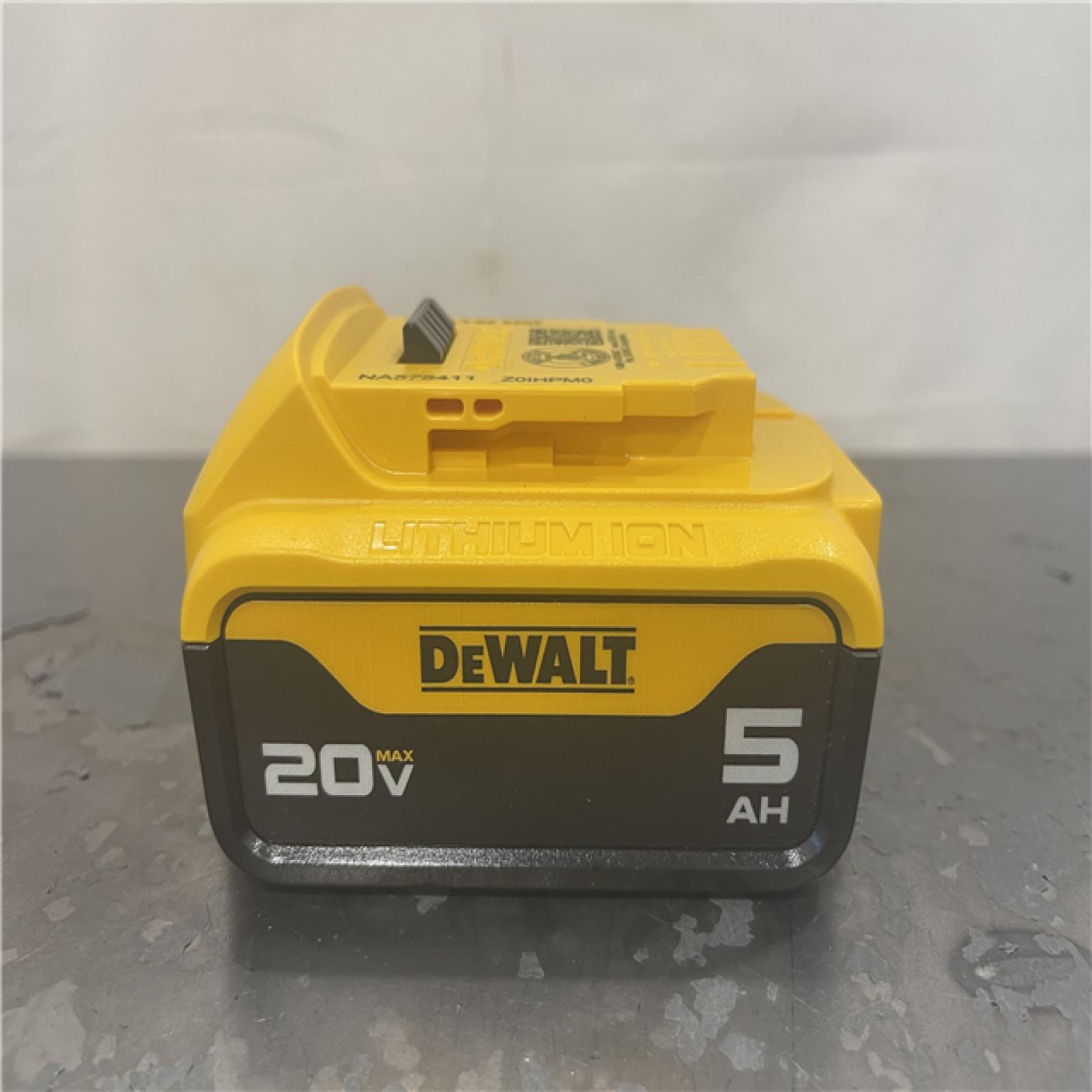 AS-IS- Dewalt 20-Volt MAX XR Lithium-Ion Premium Battery Pack 5.0Ah