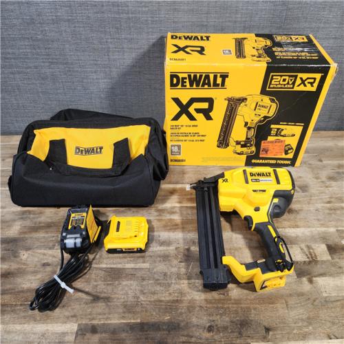 HOUSTON LOCATION - AS-IS DEWALT 20V MAX XR 18 Gauge Brad Nailer Kit