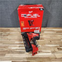 HOUSTON LOCATION - AS-IS Milwaukee  FUEL 18-Volt Lithium-Ion Brushless Cordless Gen II 16-Gauge Angled Finish Nailer (Tool-Only)