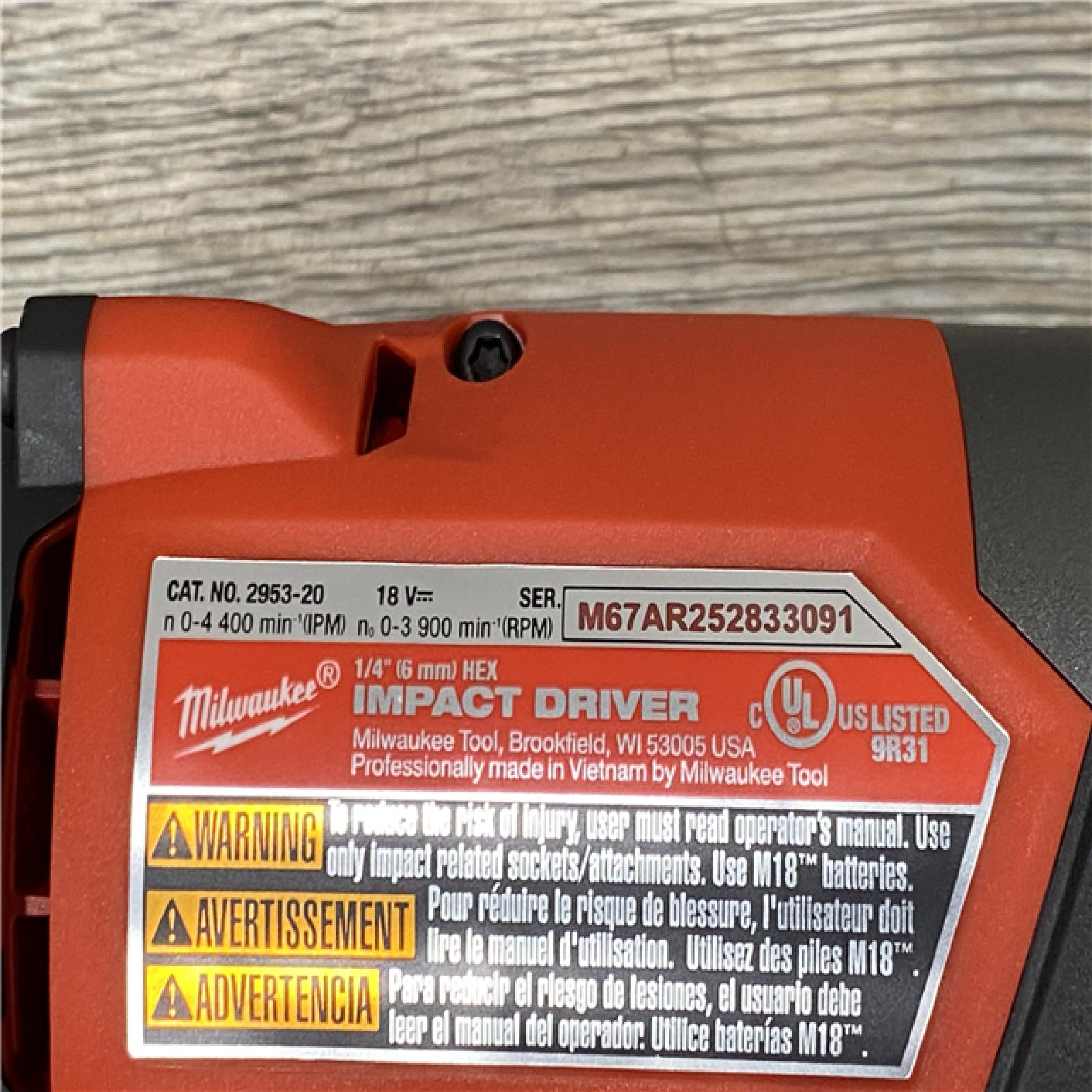 AS-IS Milwaukee FUEL18-Volt Lithium-Ion Cordless (4-Tool) Combo Kit