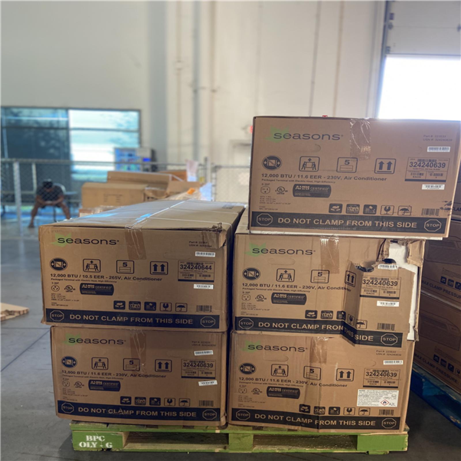 DALLAS LOCATION - MIXED AC UNIT PALLET (5 UNITS)