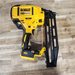 HOUSTON LOCATION - AS-IS DEWALT 20V MAX XR 16-Gauge Lithium-Ion Cordless Finish Nailer (Tool Only)