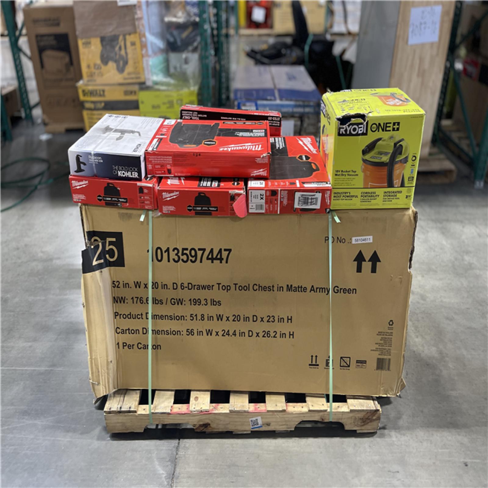 DALLAS LOCATION- AS-IS HOME IMPROVEMENT PALLET