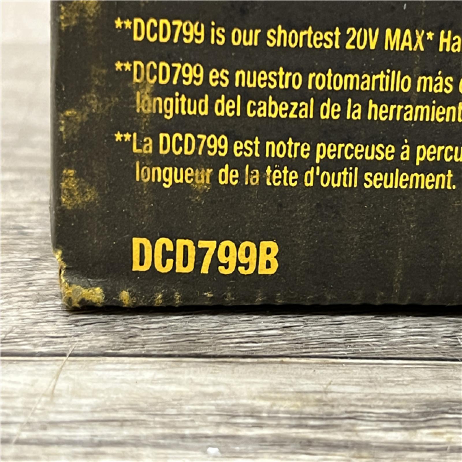 NEW - DEWALT 20V MAX Lithium-Ion Brushless Cordless Compact Series 1/2 Hammer Drill (Tool Only)