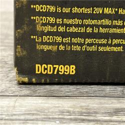 NEW - DEWALT 20V MAX Lithium-Ion Brushless Cordless Compact Series 1/2 Hammer Drill (Tool Only)