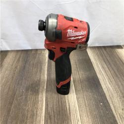 AS-IS Milwaukee FUEL SURGE 12V Lithium-Ion Brushless Cordless 1/4 in. Hex Impact Driver Compact Kit