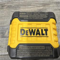 AS-IS DEWALT FLEXVOLT 20V/60V MAX Lithium-Ion 6.0Ah Battery Pack Kit