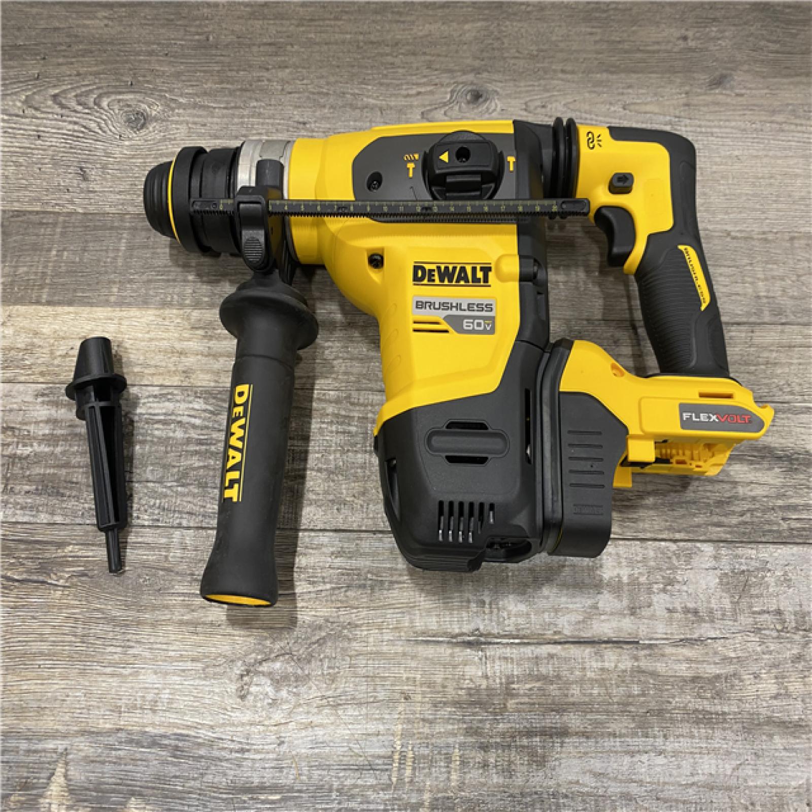 AS-IS DEWALT FLEXVOLT 60V MAX Cordless 1-1/4 in. SDS Plus Rotary Hammer (Tool Only)