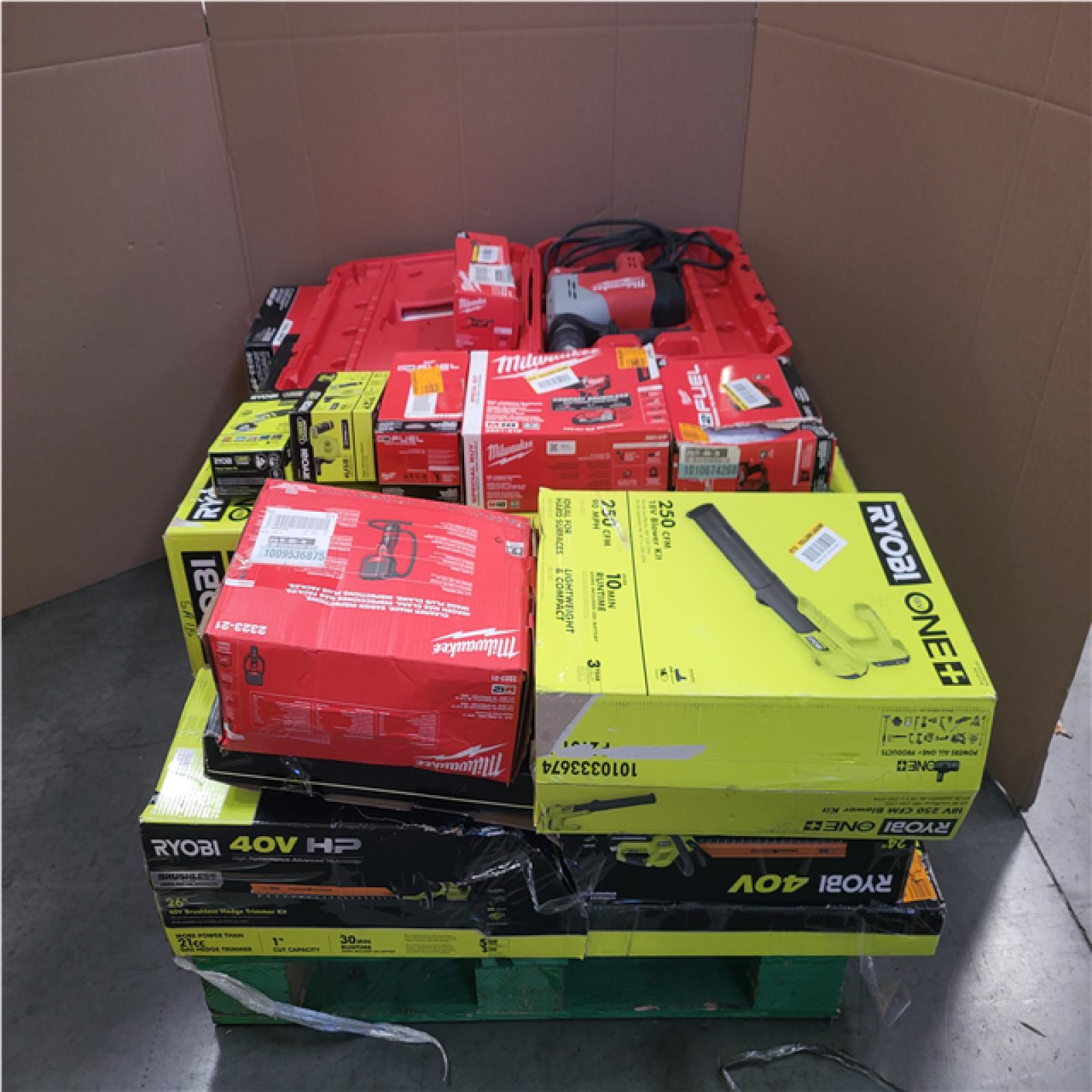 CALIFORNIA AS-IS TOOL PALLET