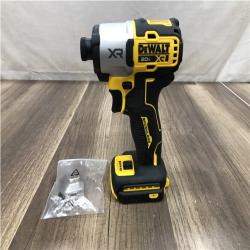AS-IS DEWALT 20-Volt Maximum XR Cordless Brushless 1/4 in. 3-Speed Impact Driver (Tool-Only)