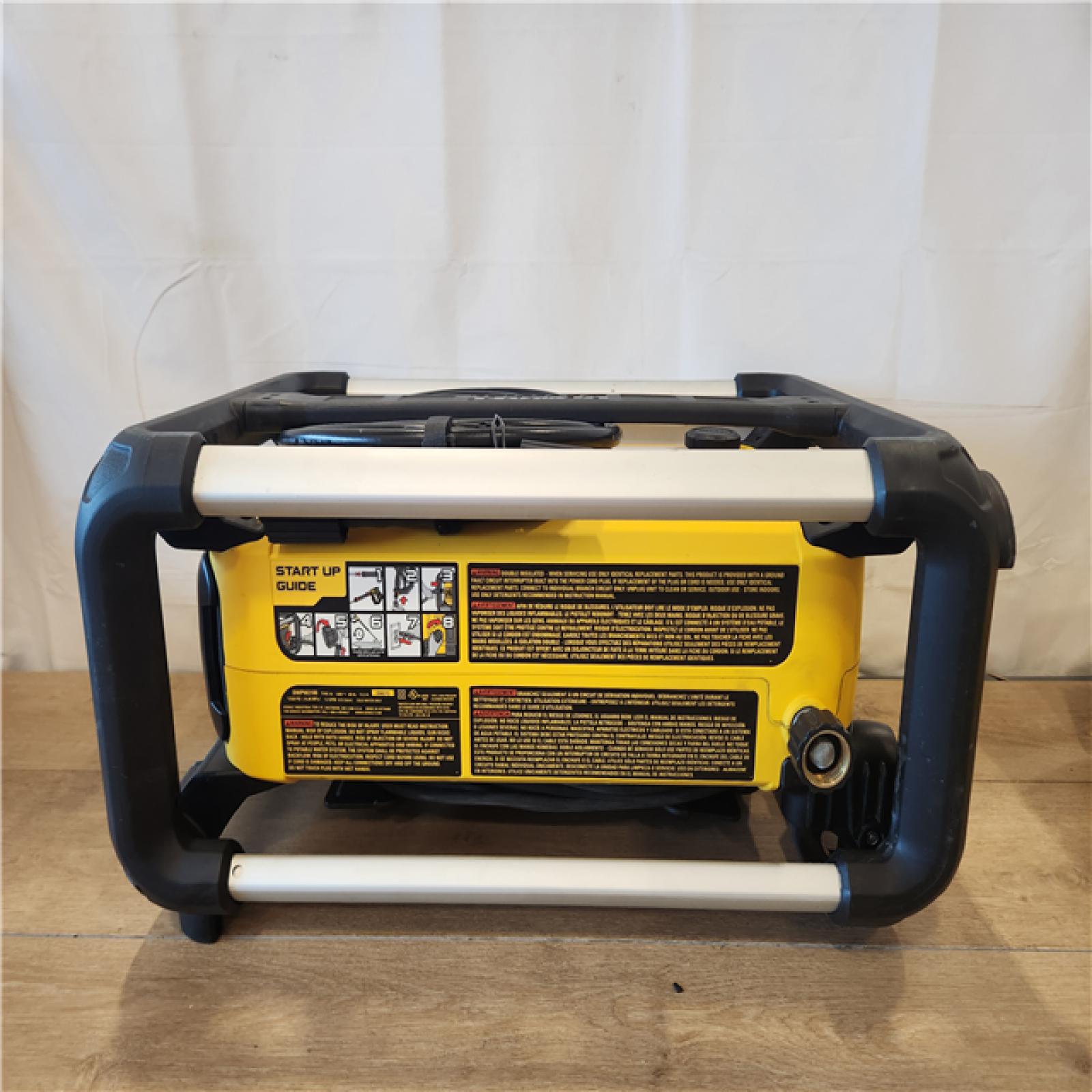 AS-IS- DEWALT Electric Pressure Washer 2100 PSI Jobsite Power Washer DWPW2100