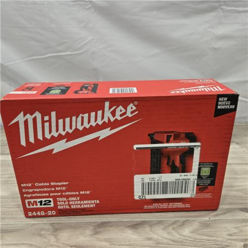 NEW! - Milwaukee M12 Cable Stapler (TOOL ONLY)