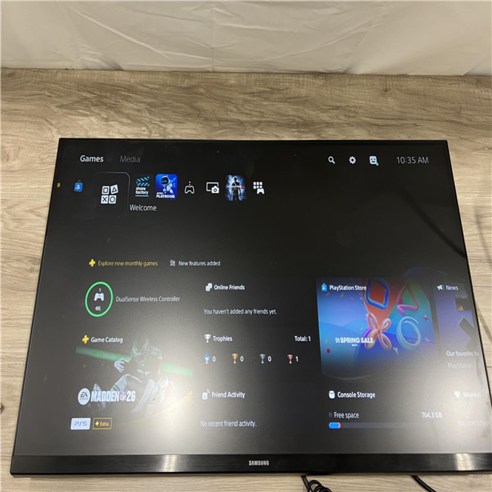 AS-IS SAMSUNG 27 Class ViewFinity S61B QHD IPS 75Hz AMD FreeSync Monitor - LS27B610EQNXZA