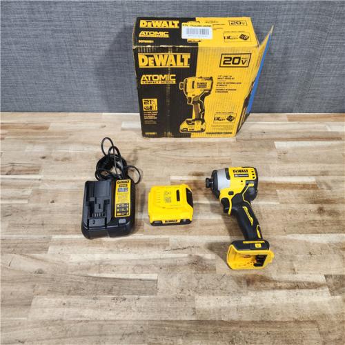 HOUSTON LOCATION - AS - IS DEWALT Atomic 20V Max Lithium-Ion Brushless Cordless Compact 1/4 in. Impact Driver Kit