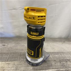 AS-IS DEWALT 20V MAX XR Cordless Brushless Fixed Base Compact Router (Tool Only)