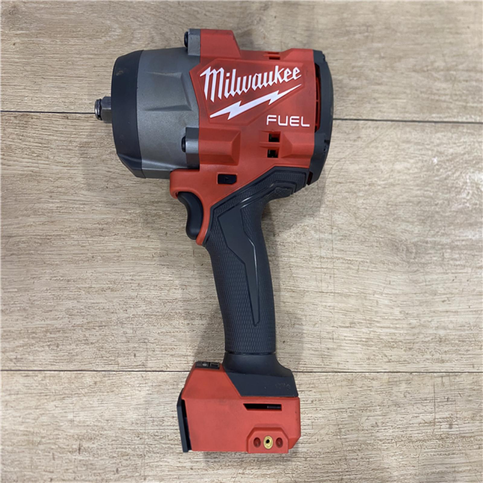 AS-IS Milwaukee FUEL 18V Lithium-Ion Brushless Cordless 1/2 in. Impact Wrench with Friction Ring (Tool-Only)