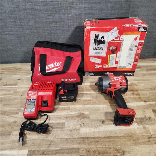 HOUSTON LOCATION - AS-IS Milwaukee FUEL 18V Lithium-Ion Brushless Cordless 1/2 in. Impact Wrench w/Friction Ring Kit