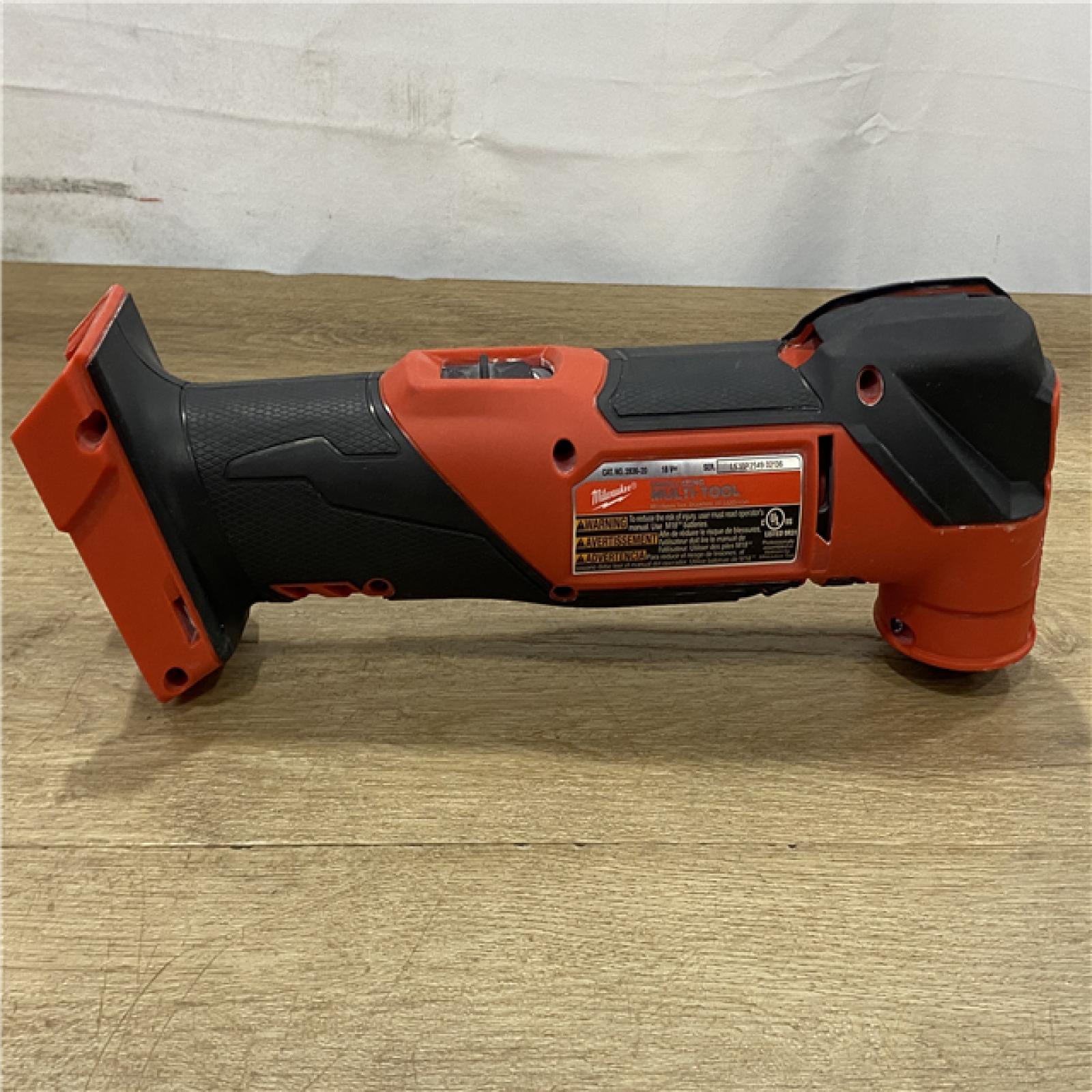 AS-IS Milwaukee FUEL 18V Lithium-Ion Cordless Brushless Oscillating Multi-Tool (Tool-Only)