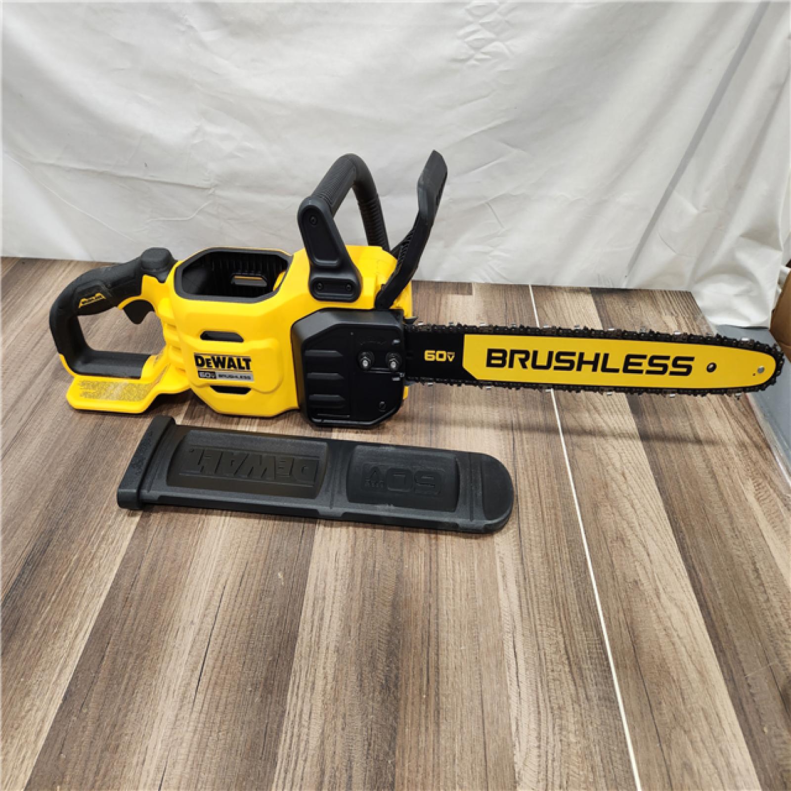 AS-IS - DEWALT FLEXVOLT 60V MAX Brushless Cordless 18 Chainsaw (Tool Only)