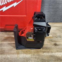 HOUSTON LOCATION - AS-IS (APPEARS LIKE NEW) Milwaukee-3632-21 M12 Green Beam Laser 360° 3-Plane Kit