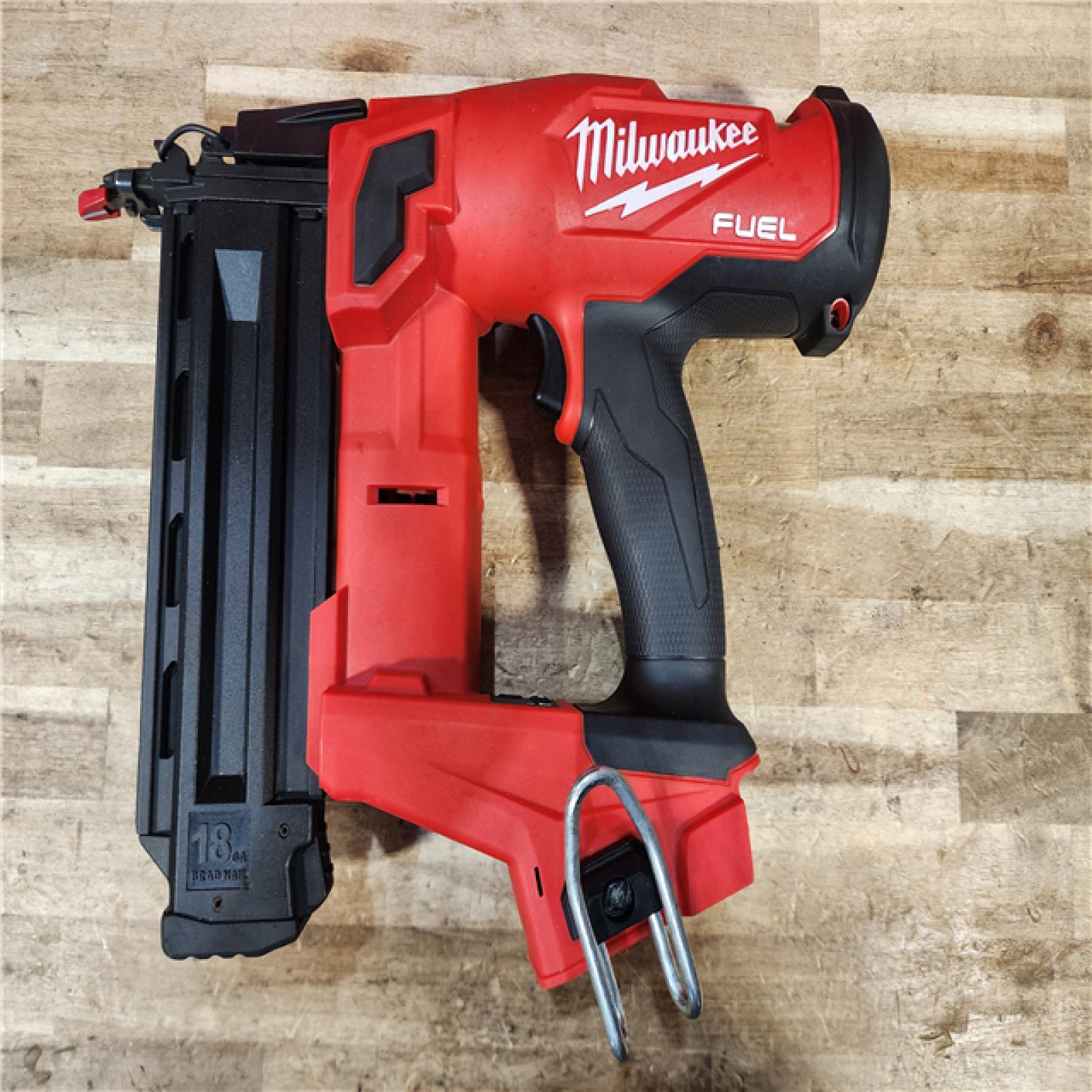 HOUSTON LOCATION - AS-IS Milwaukee FUEL 18-Volt Lithium-Ion Brushless Cordless Gen II 18-Gauge Brad Nailer (Tool-Only)