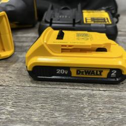 AS-IS DEWALT 20V MAX XR 16-Gauge Electric Cordless Angled Finishing Nailer Kit
