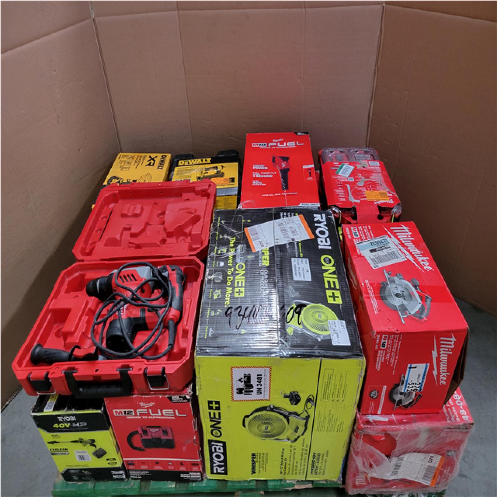 CALIFORNIA AS-IS TOOL PALLET