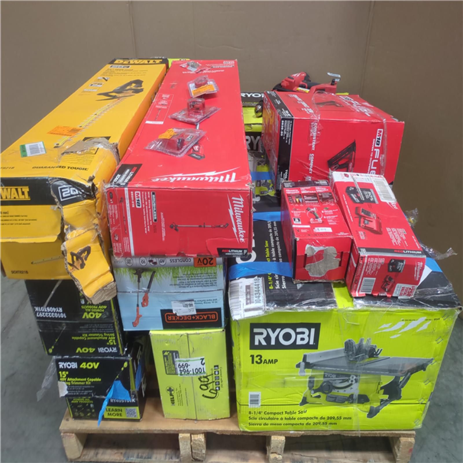 CALIFORNIA AS-IS TOOL PALLET