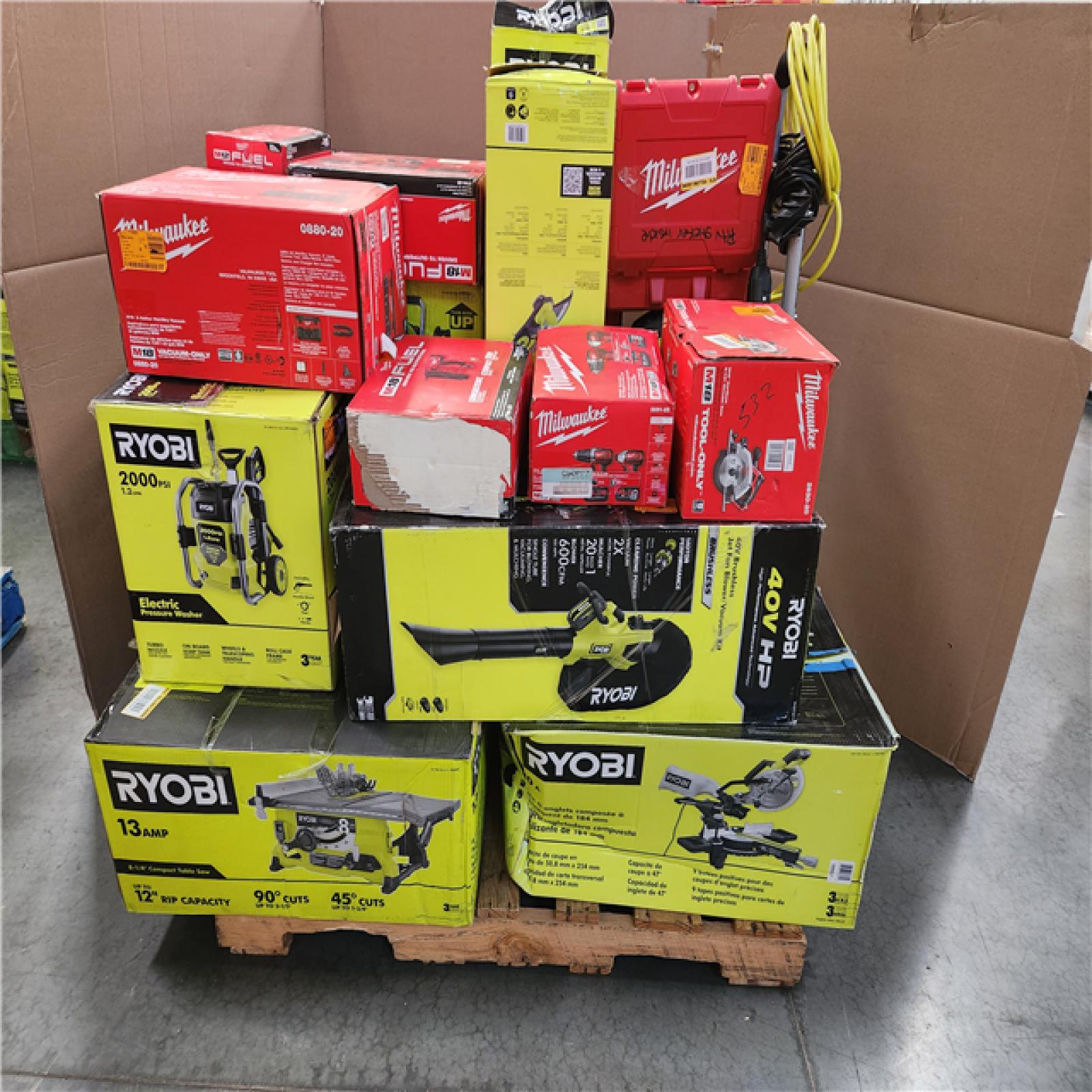 California AS-IS TOOL PALLET