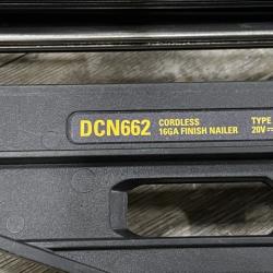 AS-IS DEWALT 20V MAX XR 16-Gauge Lithium-Ion Cordless Finish Nailer (Tool Only)
