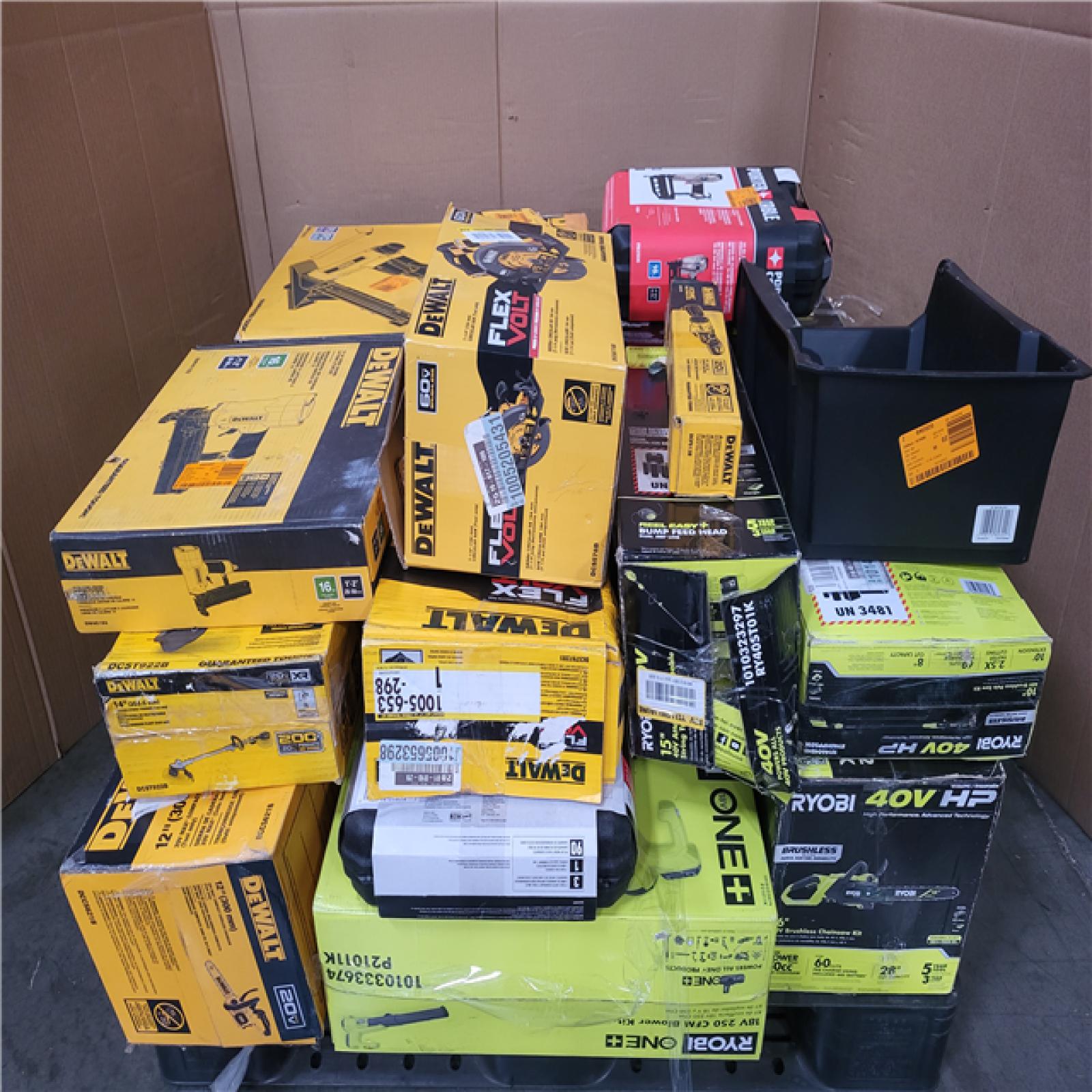 CALIFORNIA AS-IS TOOL PALLET