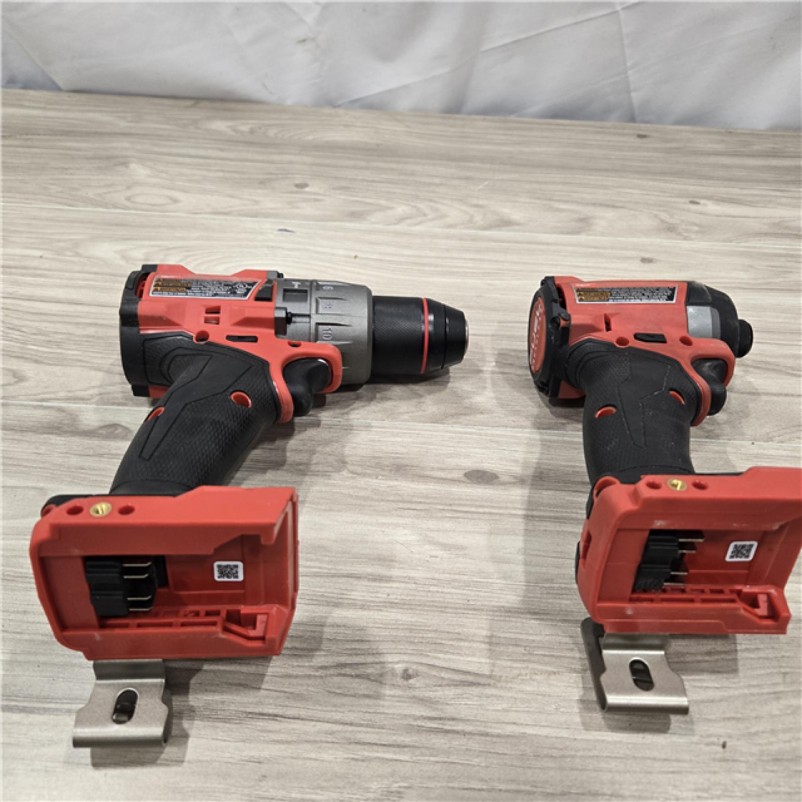AS-IS MILWAUKEE FUEL 18V Cordless Hammer Drill and Impact Driver Combo Kit