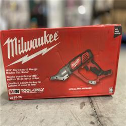 DALLAS LOCATION- NEW!- Milwaukee M18 18V Cordless 18-Gauge Double Cut Metal Shear (Tool-Only)