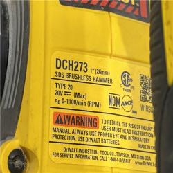AS-IS DEWALT 20V MAX XR Cordless Brushless 1 in. SDS Plus L-Shape Rotary Hammer (Tool Only)