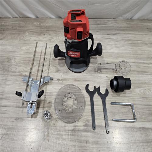 AS-IS Milwaukee FUEL 18V Lithium-Ion Cordless Brushless 1/2 in. Router (Tool-Only)