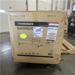 DALLAS LOCATION - AS-IS Husky Modular Tool Storage 52 in. W x 20 in. D Standard Duty Black Mobile Workbench Cabinet