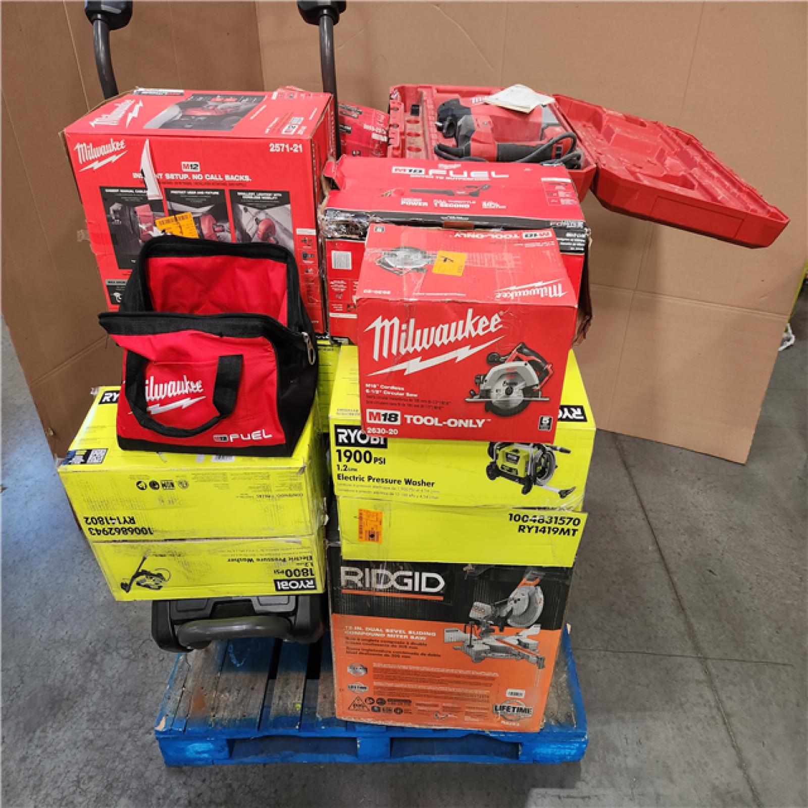 CALIFORNIA AS-IS TOOL PALLET