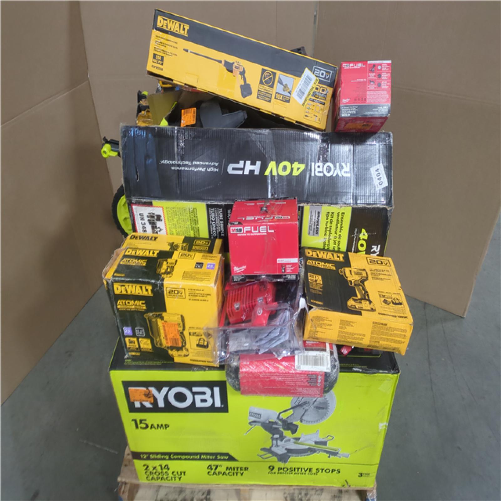 CALIFORNIA AS-IS TOOL PALLET